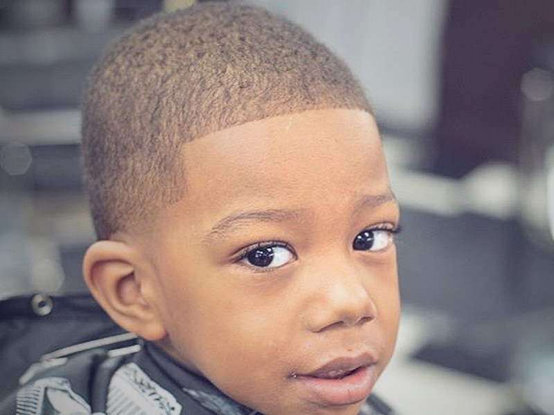 Kids haircut at TCUTME private studio in Laurel MD
