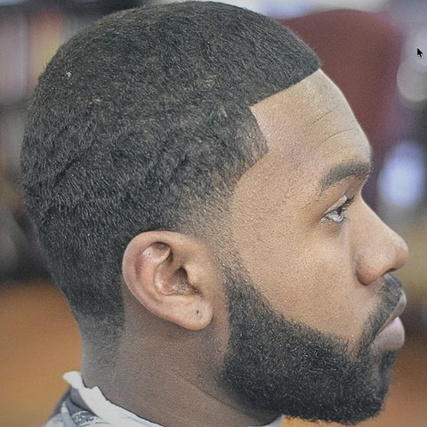 Skin fade side profile